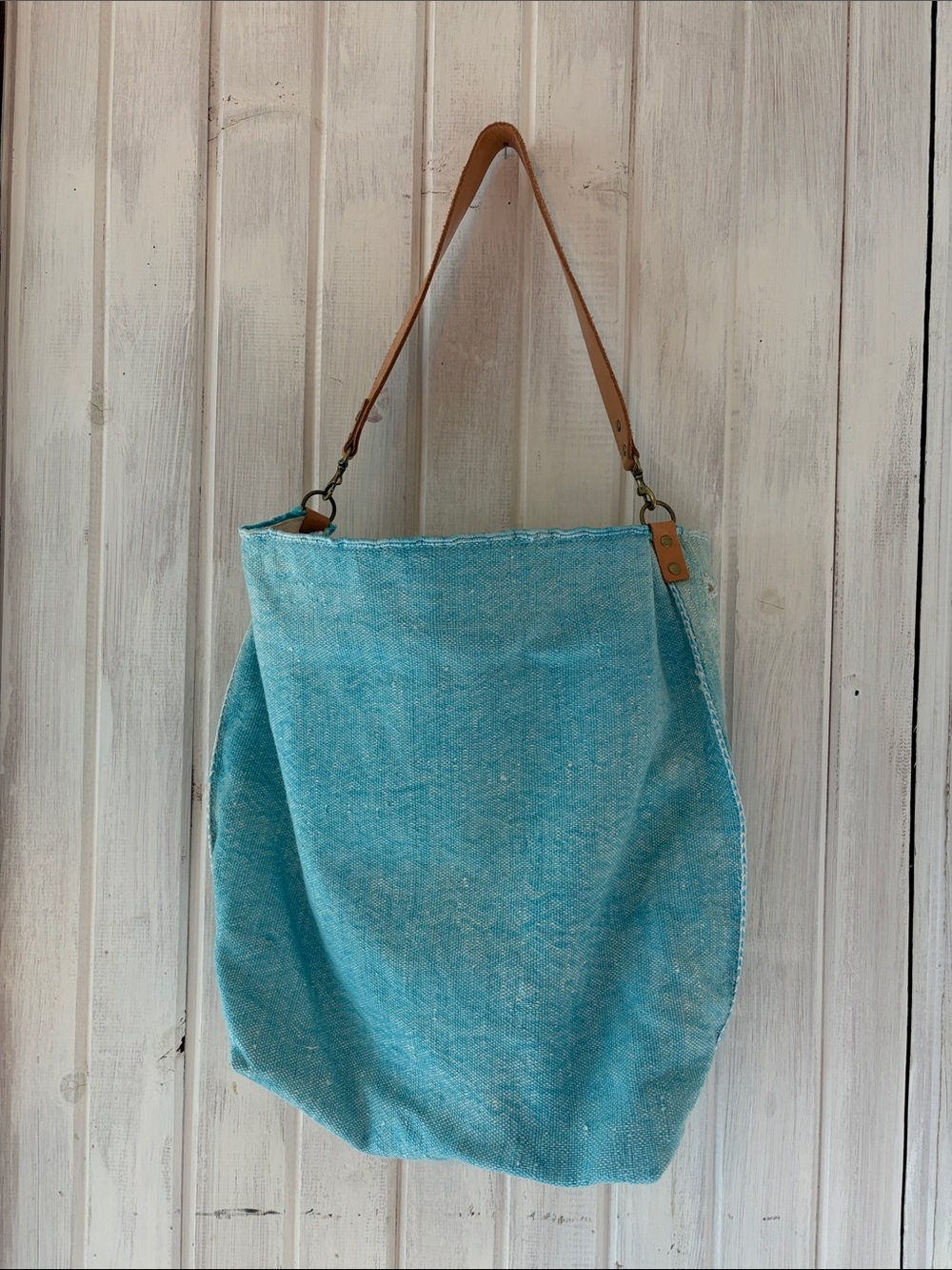 Jenna Bee handmade Moroccan Cactus Silk tote - Picture 3 of 6